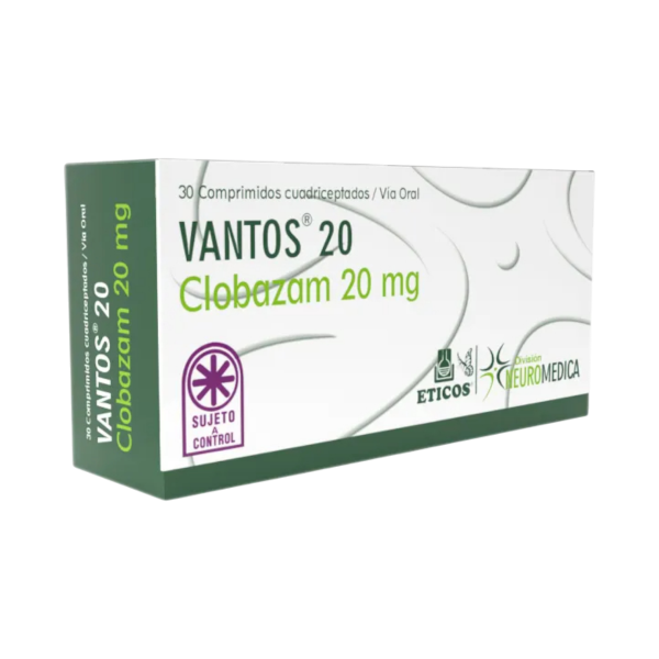 VANTOS 20 MG CAJA X 30 COMPRIMIDOS