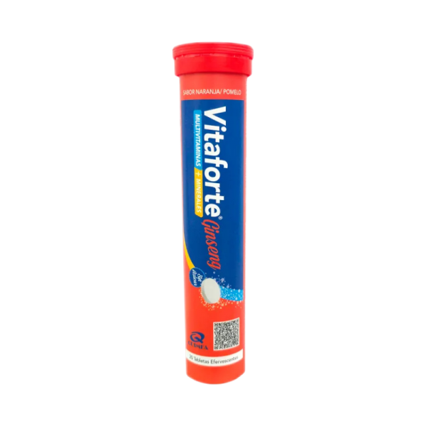 VITAFORTE GINSENG TUBO X 20 TABLETAS EFER.