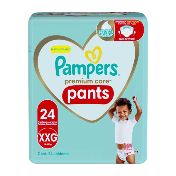 PAMPERS PREMIUM CARE PANTS XXG 24UNI X 08IT