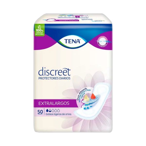 TENA PROTECT DISCREET EXTRALARGO 6X50