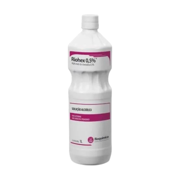 RIOHEX 0,5% SOL. ALCOHOLICA FCO X 1000 ML