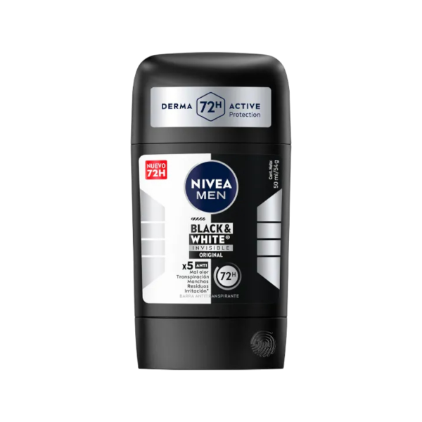 NIVEA DEO STICK B&W ORIGINAL MEN 54GR