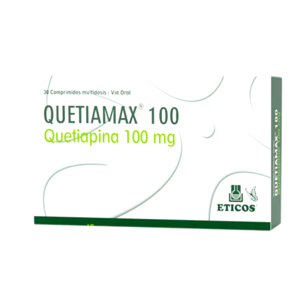 QUETIAMAX 100 MG CAJA X 30 COMPRIMIDOS