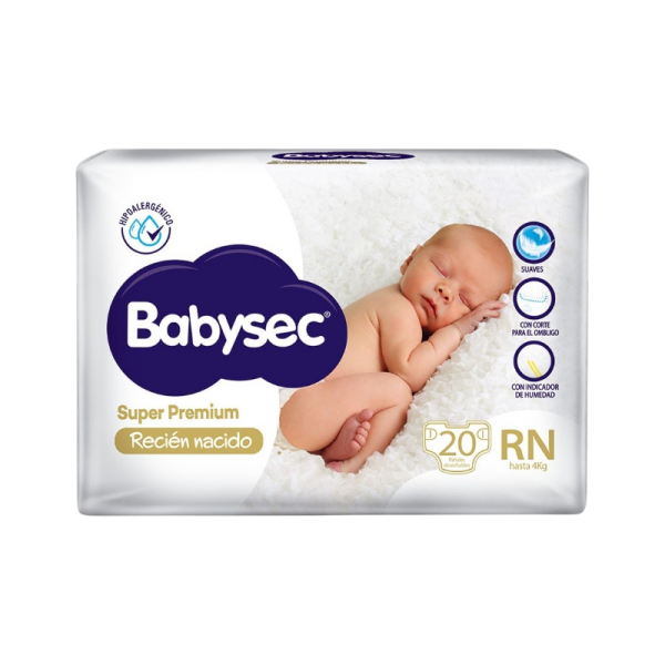 BABYSEC PAN PREMIUM RN 10X20UN