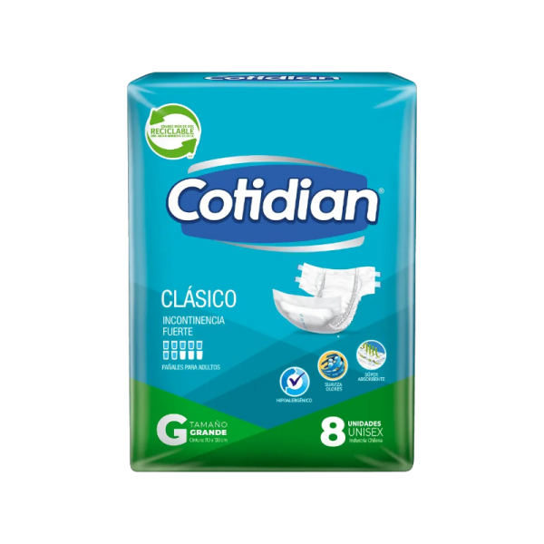 COTIDIAN PAN CLASICO TANGA G 8X8UN