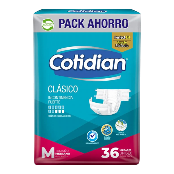 COTIDIAN PANL CLASICO M 2X36UN