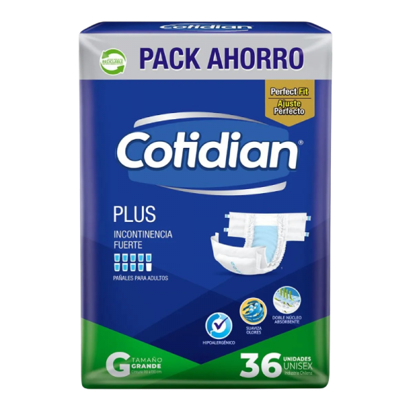 COTIDIAN PAN PLUS G 2X36UN