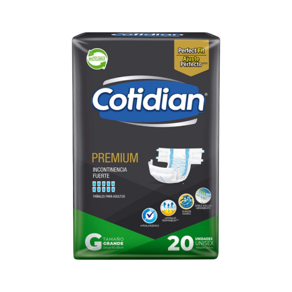 COTIDIAN PAN PREMIU G M 4X20UN