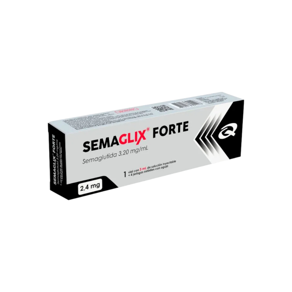 SEMAGLIX FORTE 2,4 MG SOLUCION INYEC.X 3 ML
