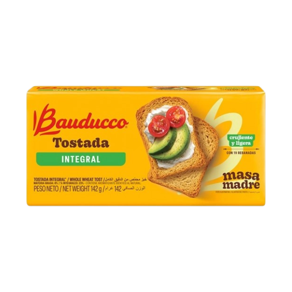 BAUDUCO TOSTADA INTEGRAL 142GR X36