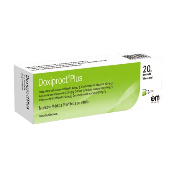 DOXIPROCT PLUS POMADA X 20 GRAMOS