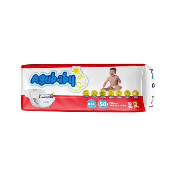 AGUBABY PANAL XXG X 50 UNIDADES