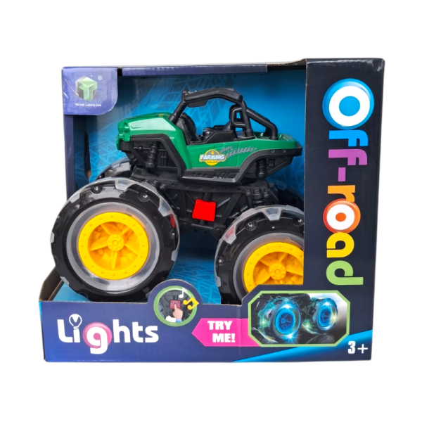 TRACTOR A PILA CON LUZ Y SONIDO.