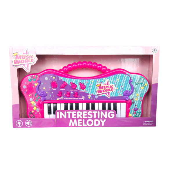 PIANO A PILA CON LUZ.