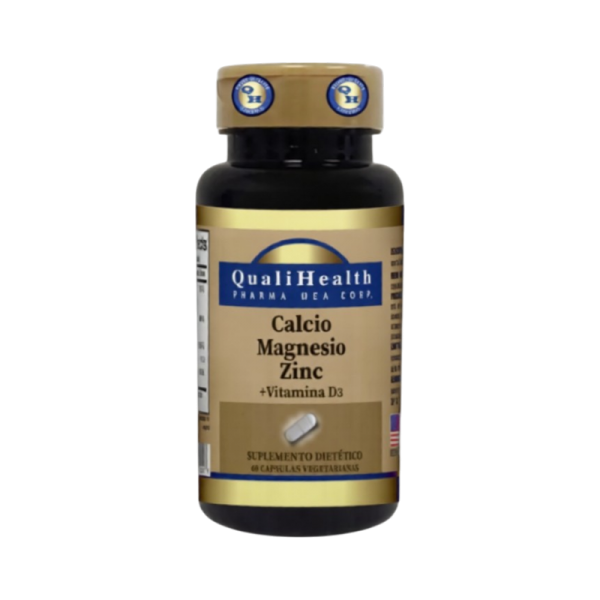 QUALIHEALTH MAG.ZINC VITAMIN D3 X 60 CAPS