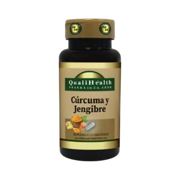 QUALIHEALTH CURCUMA Y JENGIBRE X 60 CAPS