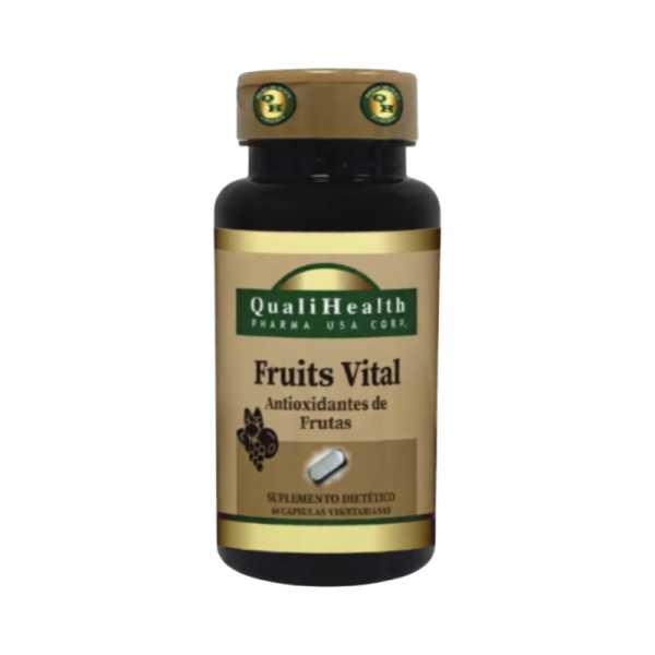 QUALIHEALTH FRUIT VITAL ANTIOX DE FRUTAS X 60 CAPS