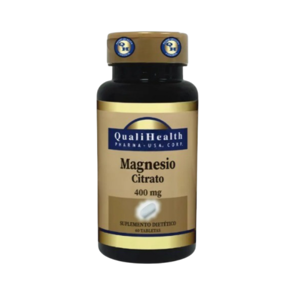 QUALIHEALTH MAGNESIO CITRATO 400MG X 60 CAPS