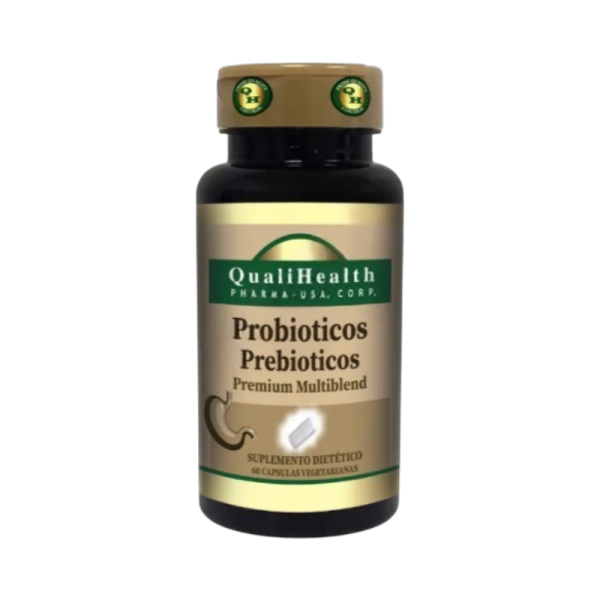 QUALIHEALTH PROBIOTIOCOS PREBIOTICOS 60 X CAPS