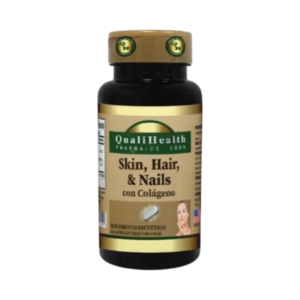 QUALIHEALTHSKIN HAIR NAILS CON COLLAGENO X 60 CAPS