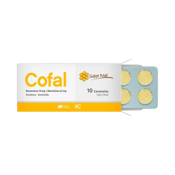 COFAL SABOR MIEL X 10 CARAMELOS