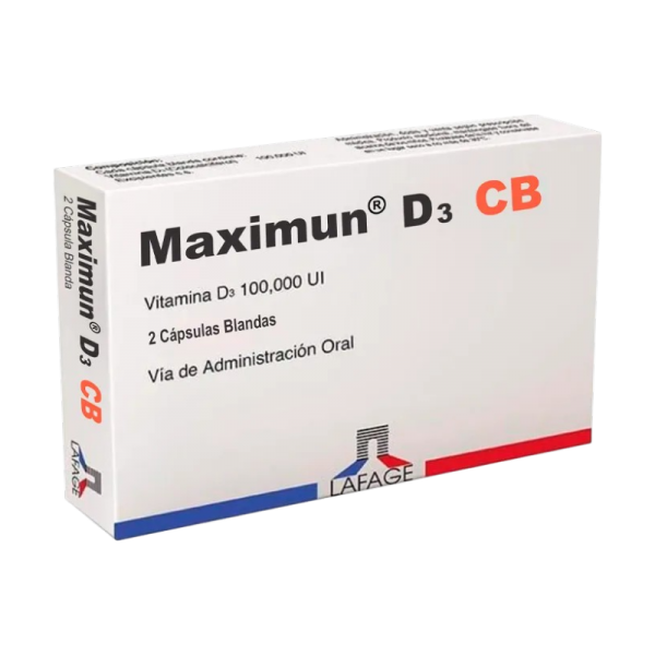 MAXIMUN D3 CB CAJA X 1 CAPS. BLANDA