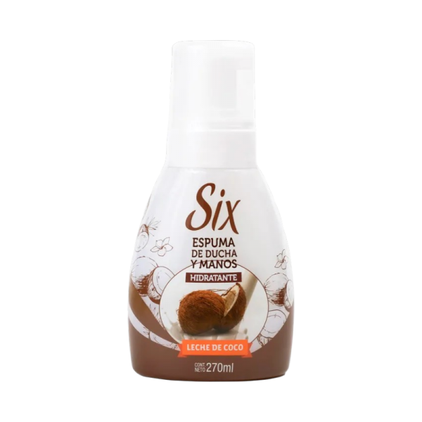 SIX ESPUMA LECHE DE COCO 270 ML