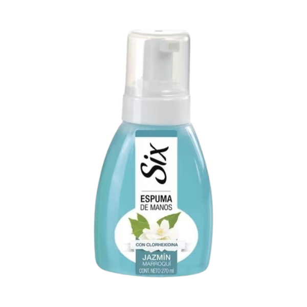 SIX ESPUMA DE MANOS JAZMIN MARROQUÍ 270 ML