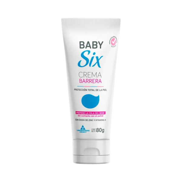 SIX BABY CREMA PROTECTORA OXIDO DE ZINC Y VITAMINAS A Y D FCO X 80 GR