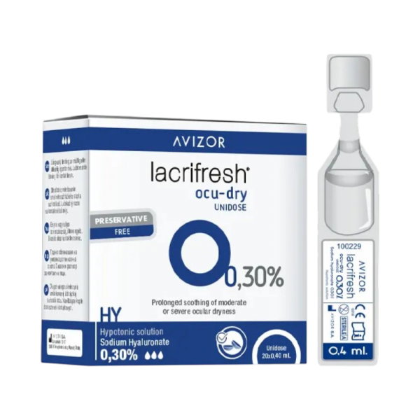 LACRIFRESH 0.3 UD 20 X0.4ML