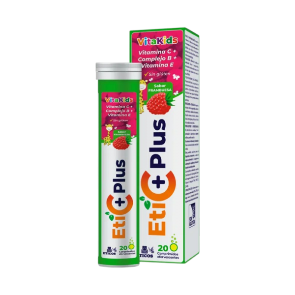 ETICPLUS VITAKIDS TUBO X 20 COMPRIMIDOS EFERV.