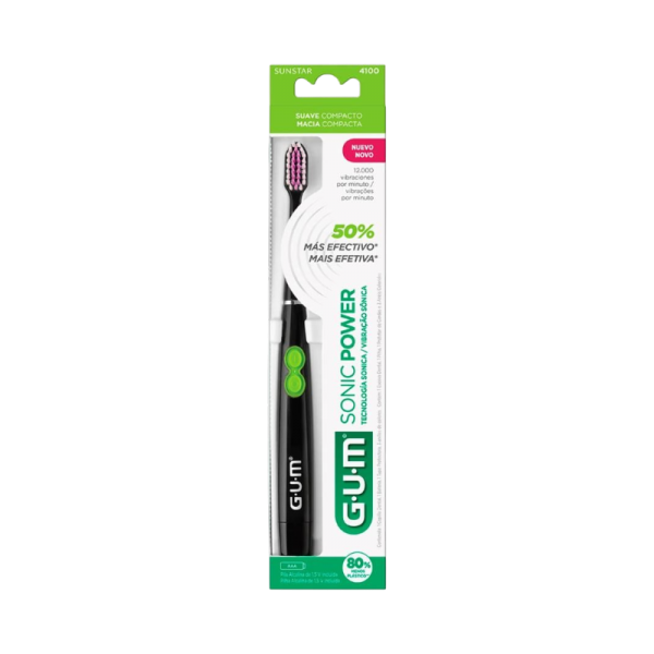 GUM CEPILLO DENTAL SONIC DEEP CLN TB CAP