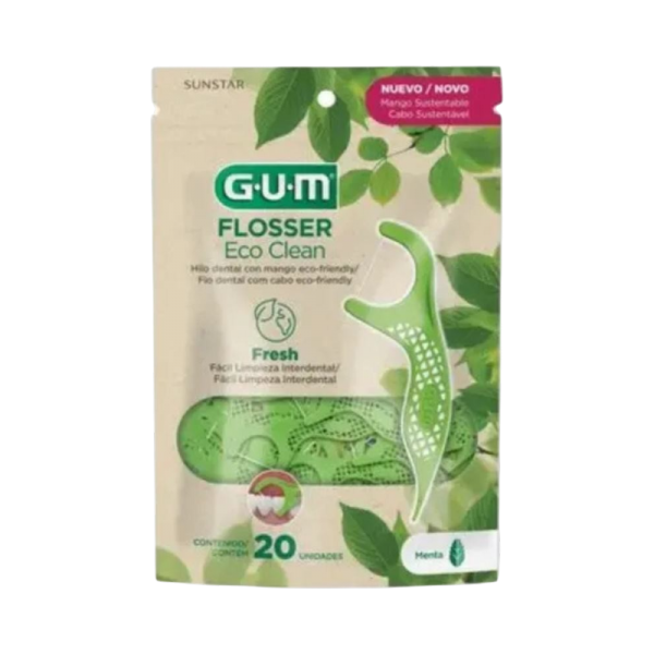 GUM FLOSSERS ECO CLEAN HILO DENTAL X 20 UND