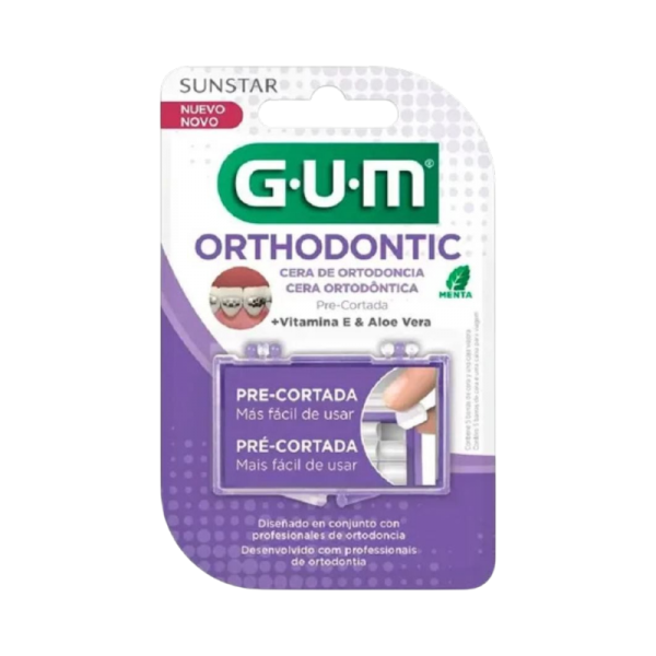 GUM CERA ORTHODONTIC WAX VIT E ALOE VERA X 5 U
