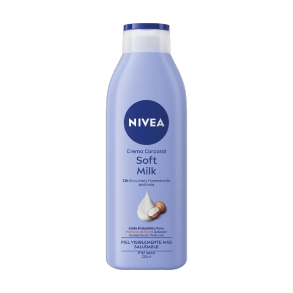 NIVEA BODY MILK SOFT 220ML