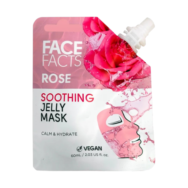 FACE FACTS MASCARILLA GEL ROSE