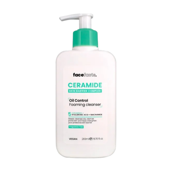 FACE FACTS CER OIL CO FOAM CLEAN 200ML