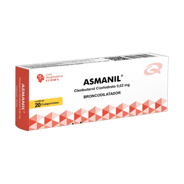 ASMANIL CAJA X 20 COMPRIMIDOS