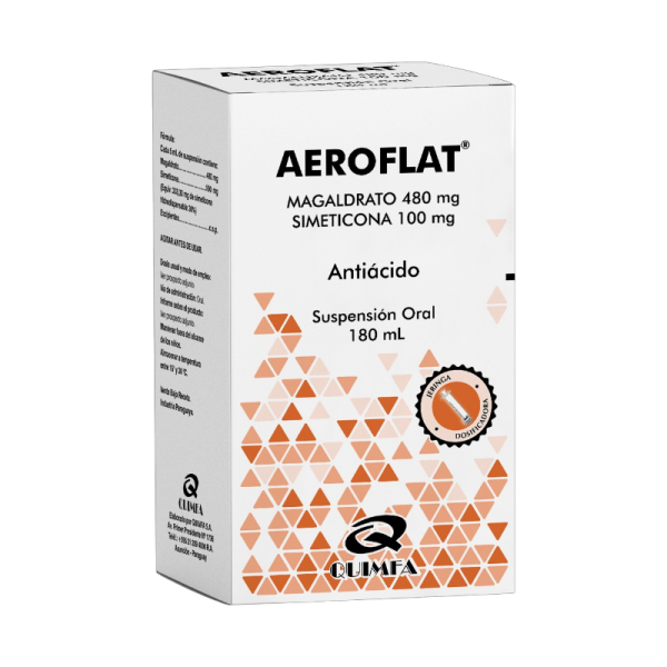AEROFLAT SUSPENCION ORAL FRASCO X 180 ML