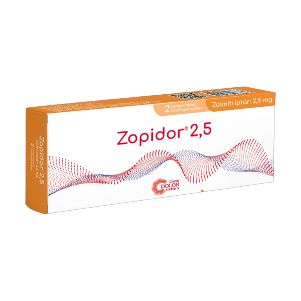 ZOPIDOR 2,5 MG CAJA X 2 COMPRIMIDOS