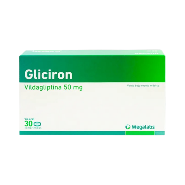 GLICIRON 50 MG CAJA X 30 COMPRIMIDOS