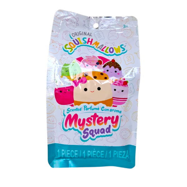 JAZWARES SQUISHMALLOWS 5" MYSTERY SNACKS PERFUMADO