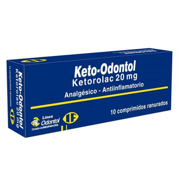 KETO ODONTOL CAJA X 10 COMPRIMIDOS