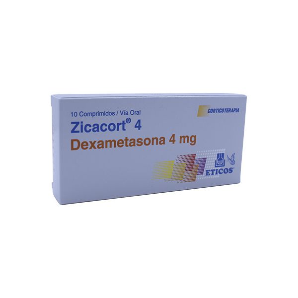 ZICACORT 4MG COMP. CAJA X 10