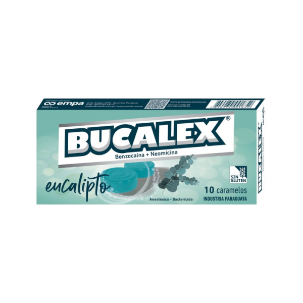 BUCALEX EUCALIPTO CARAM CAJA X 10