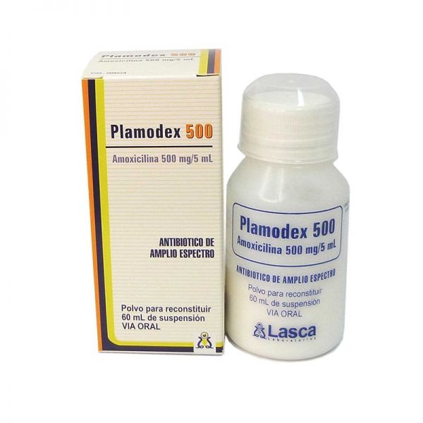 PLAMODEX 500MG SP-OR FRASCO X 60ML