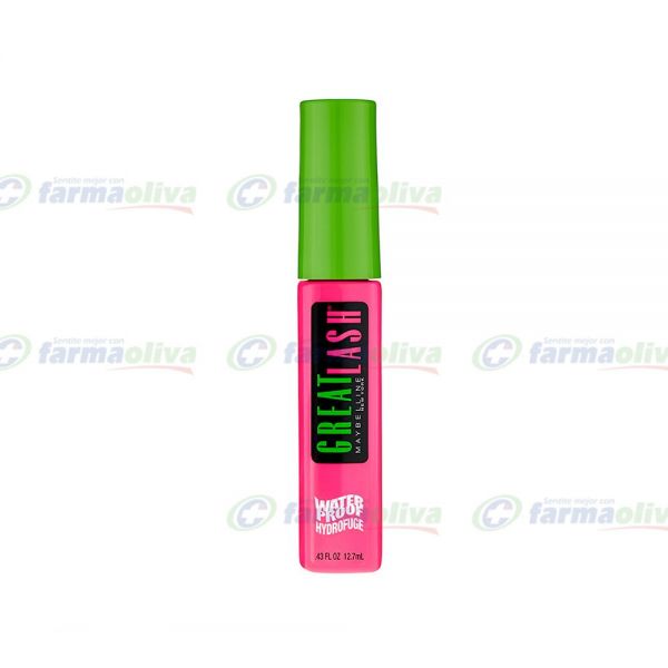 MAYBELLINE MASCARA GREAT LASH W_P NEGRO 111