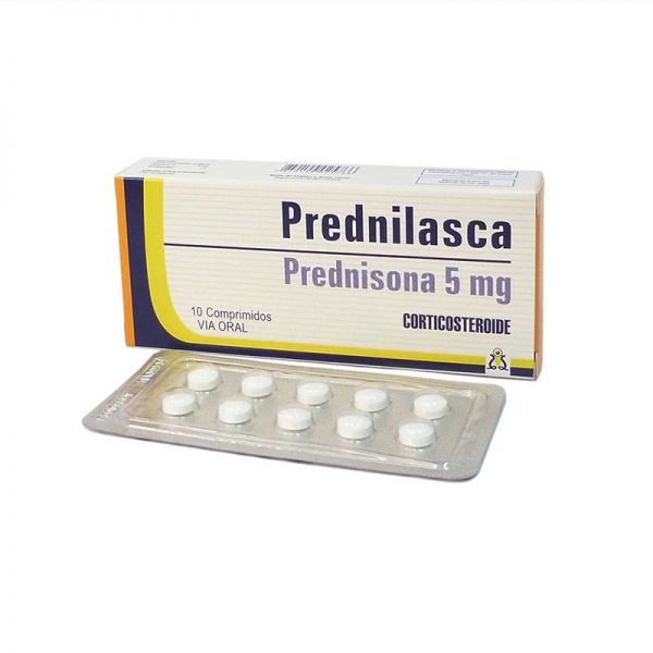PREDNILASCA 5MG TABL. CAJA X 10