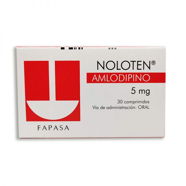NOLOTEN 5MG TABL. CAJA X 30