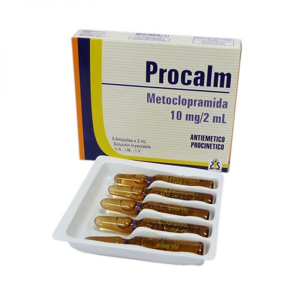 PROCALM 10MG/2ML INTR. AMPOLLA X 5